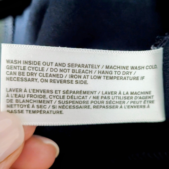 FIG Long Sleeve Tunic Top With Pockets | Size Small | Made in Canada #132 - Picture 6 of 6